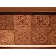 Patterned Bricks, solar disc, sun disc, sun symbol